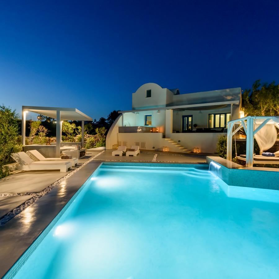 Ambeli Luxury Villa Megalochori  Exterior foto